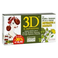3D Drenante 30 Compresse - Integratore Depurativo