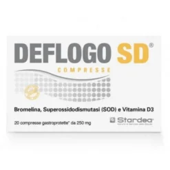 Deflogo SD 20 Compresse Gastroprotette - Integratore Alimentare