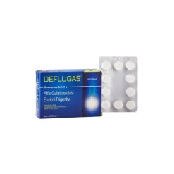 Deflugas 30 Compresse Masticabili - Integratore Gas e Gonfiore Addominale