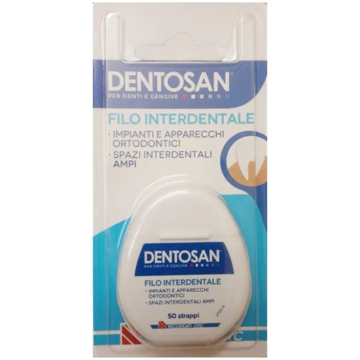 Dentosan Filo Interdentale Impianti 50 Strappi