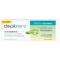 Depilzero Crema Depilatoria Ascelle Bikini 100 ml