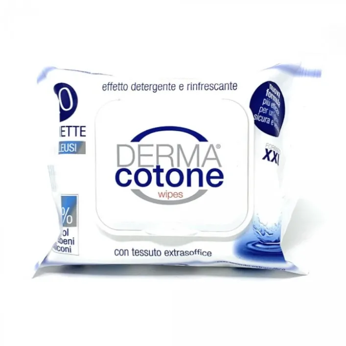 Dermacotone Salviettine Milleusi Detergenti e Rinfrescanti 20 pezzi