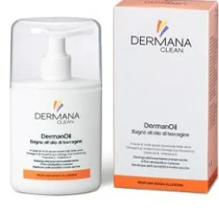 Dermana Clean DermanOil Olio da Bagno Idratante 200 ml