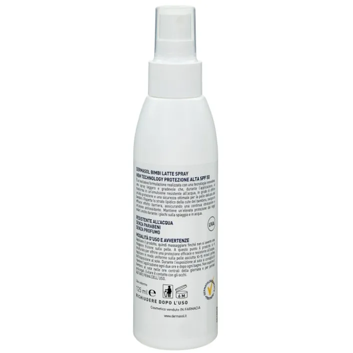 Dermasol Bimbi Solare Latte Spray SPF 50+ 125 ml