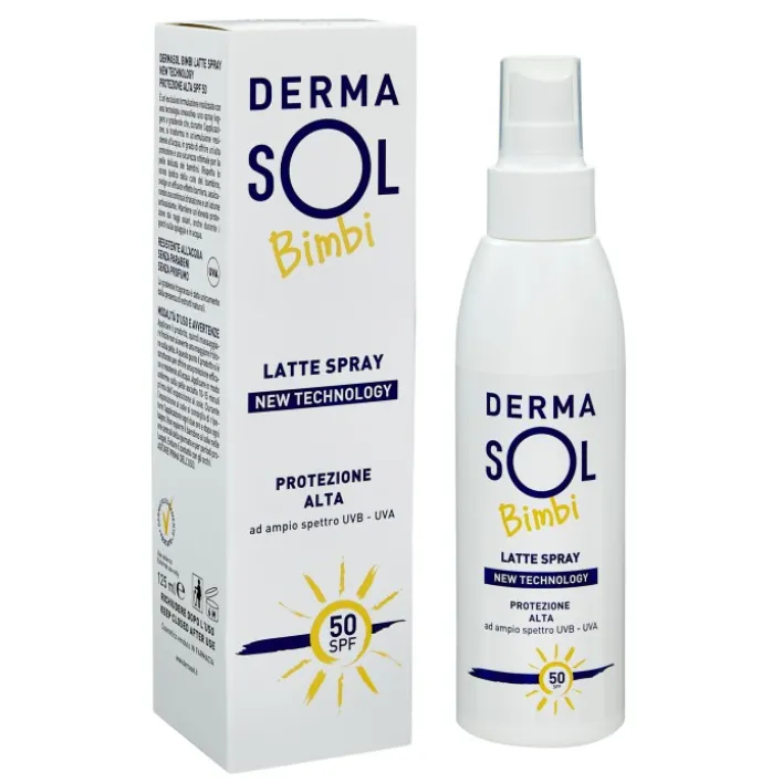 Dermasol Bimbi Solare Latte Spray SPF 50+ 125 ml