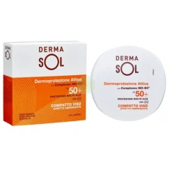 Dermasol Compatto Viso Colore Abbronzato 02 SPF 50+ 10 grammi