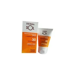 Dermasol Crema Solare SPF 30 Protezione Viso 50 ml