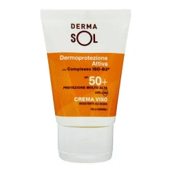 Dermasol Crema Solare SPF 50+ Protezione Viso 50 ml