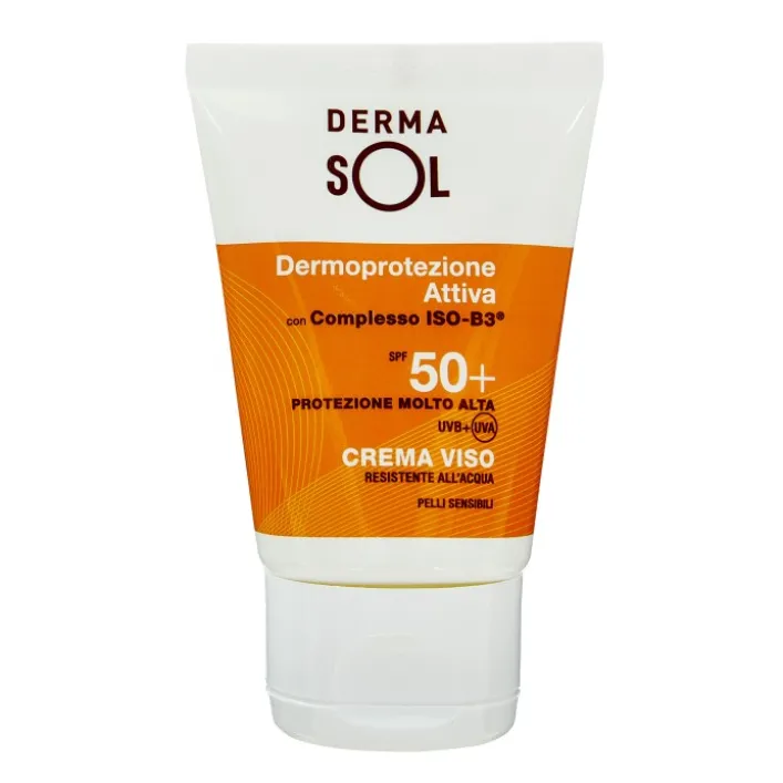 Dermasol Crema Solare SPF 50+ Protezione Viso 50 ml