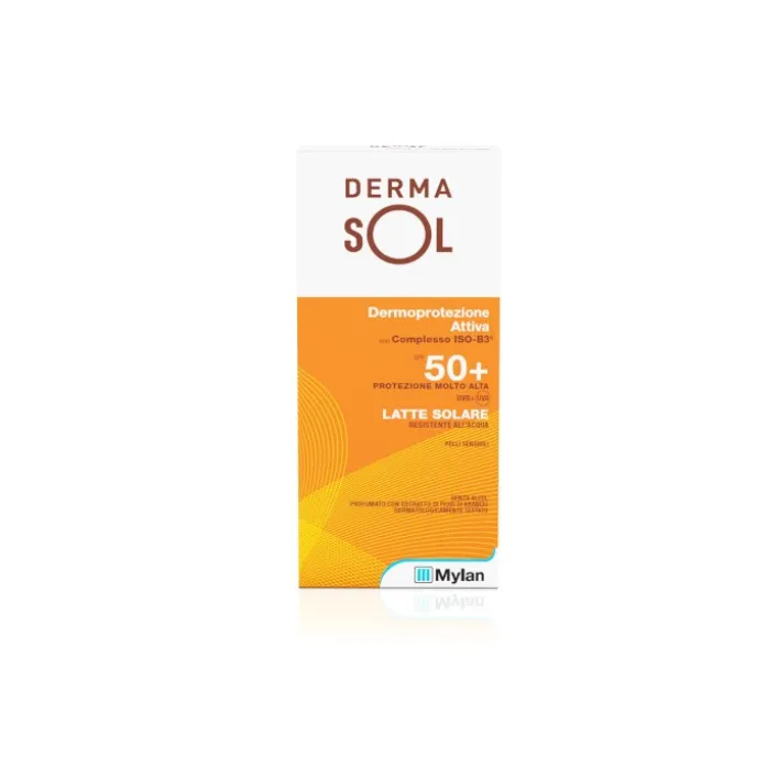 Dermasol Latte Solare SPF 50+ Protezione Corpo 150 ml