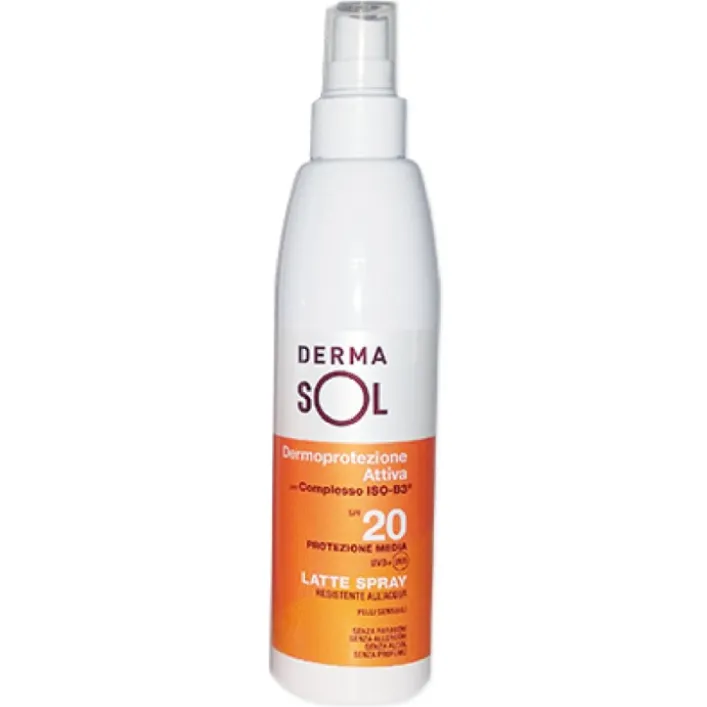 Dermasol Latte Solare SPF 20 Spray 200 ml