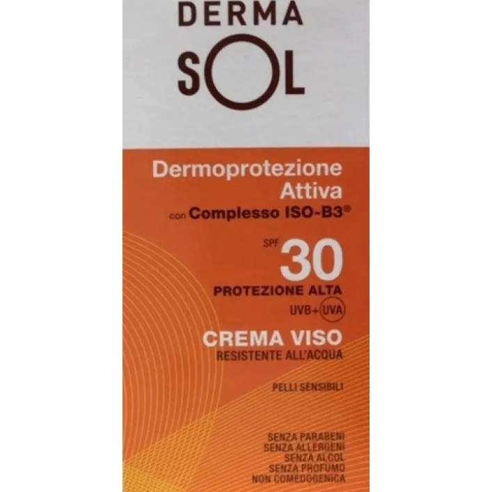 Dermasol Solare Crema Viso SPF 30 50 ml