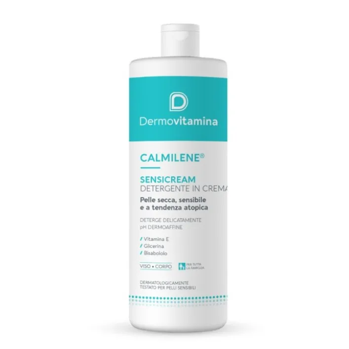 DermoVitamina Calmilene Sensicream Crema Detergente Doccia Pelle Secca 500 ml