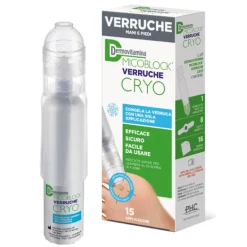 DermoVitamina Micoblock Verruche Cryo Mani e Piedi 38 ml - Dispositivo Medico