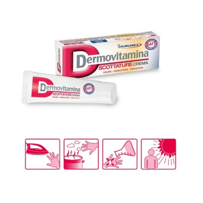 DermoVitamina Scottature Crema Pelle Irritata 30 ml