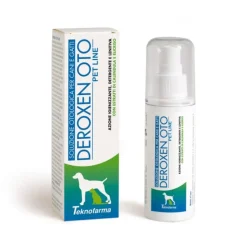 Deroxen Oto Pet Line Soluzione 100 ml - Soluzione Otologica per Cani e Gatti