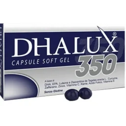 Dhalux 350 30 Capsule Molli - Integratore Vista