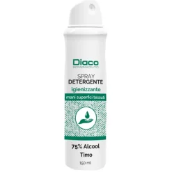 Diaco Spray Detergente Igienizzante Mani e Superfici