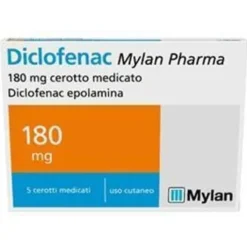 Diclofenac Cerotto Medicato 5 Pezzi 180 mg