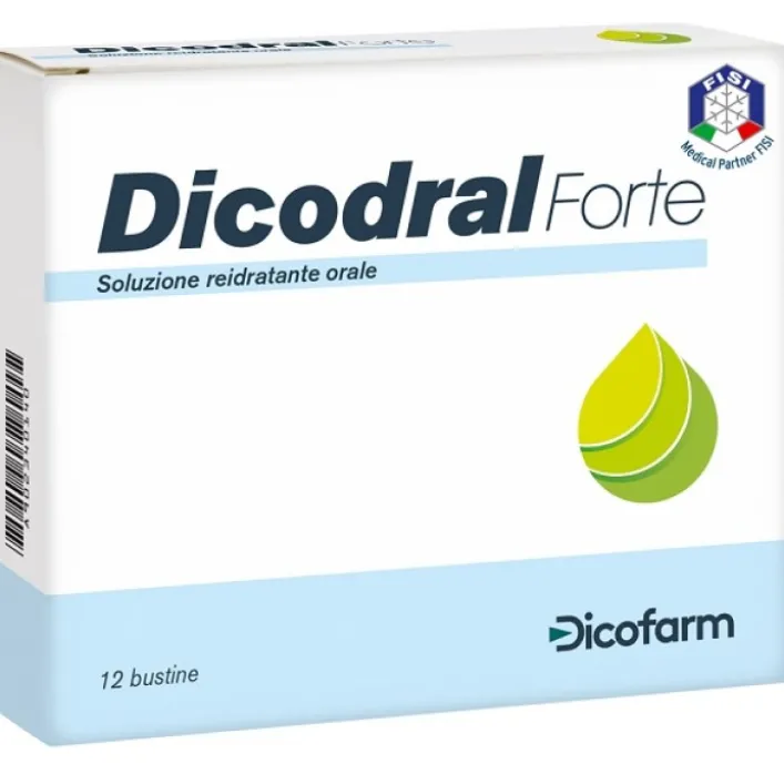 Dicodral Forte 12 Bustine - Integratore Reidratante Salino