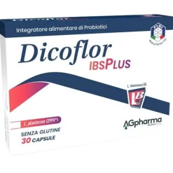 Dicoflor IBS Plus 30 capsule - Integratore Probiotici