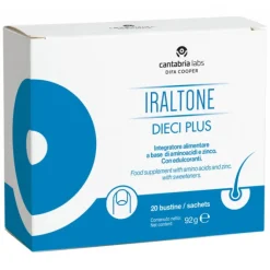 Dieci Plus 20 Bustine - Integratore Pelle Unghie e Capelli