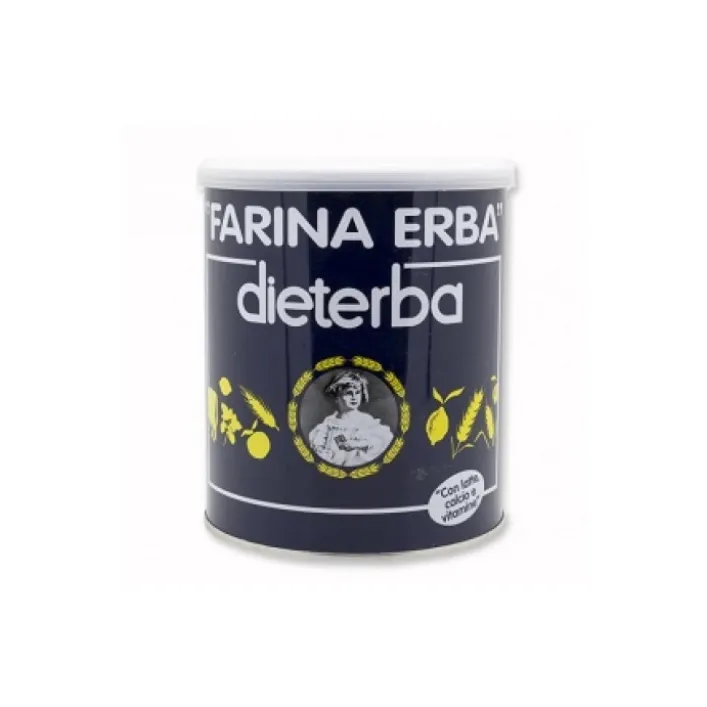 Dieterba Farina Lattea 350 grammi - Integratore di Calcio e Vitamine