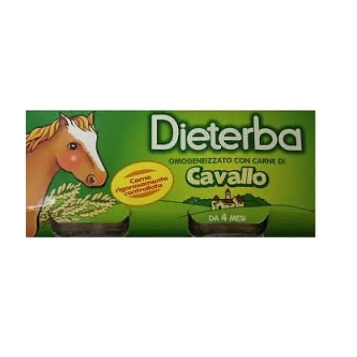 Dieterba Omogeneizzato Cavallo 3 x 80 grammi