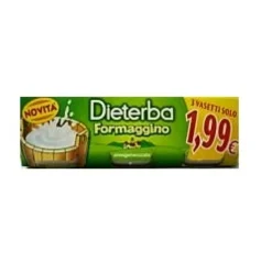 Dieterba Omogeneizzato Formaggio 3 x 80 grammi