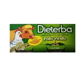 Dieterba Omogeneizzato Vitello-Pollo 3 x 80 grammi