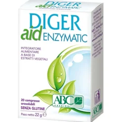 Diger AID Enzymatic 20 Compresse - Integratore Alimentare