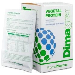 Dimagra Vegetal Protein 10 Bustine PromoPharma - Integratore Alimentare