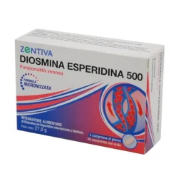 Diosmina Esperina Zentiva 500 mg 30 Compresse - Integratore Vene