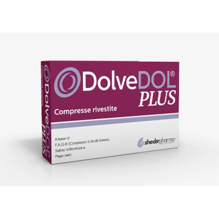 Dolvedol Plus 20 Compresse Rivestite - Integratore Alimentare