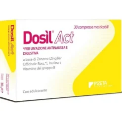 Dosil Act 30 compresse masticabili - Integratore Antinausea