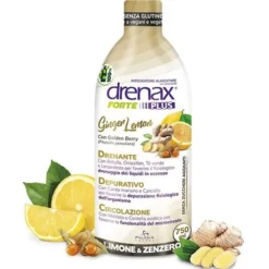 Drenax Forte Ginger Lemon 750 ml - Integratore Drenante