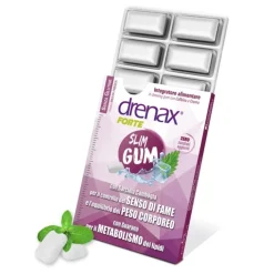 Drenax Forte Slim Gum 9 Gomme - Integratore Controllo Peso