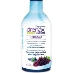 Drenax Forte Uva e Mirtillo 500 ml - Integratore Drenante