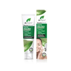 Dr. Organic Aloe Vera Detergente Viso Cremoso 150 ml