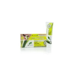 Dr.Organic Tea Tree Dentifricio Lenitivo Antibatterico 100 ml