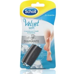 Dr. Scholl Velvet Soft Touch Ricariche con Cristalli di Diamante 2 Pezzi