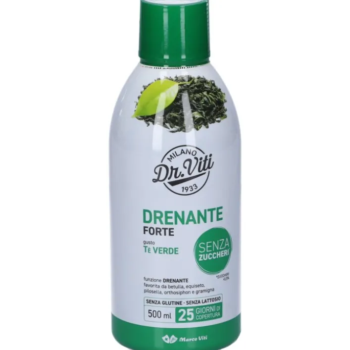 Dr. Viti Drenante Tè Verde 500 ml - Integratore Drenante