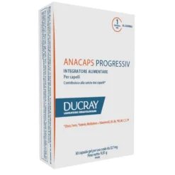 Ducray Anacaps Progressiv 30 Capsule - Integratore Anticaduta Cronica
