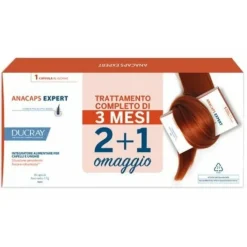 Ducray Anacaps Reactiv Trio 3x30 capsule - Integratore Capelli e Unghie