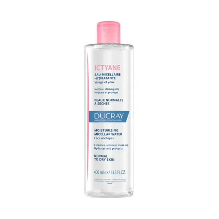 Ducray Ictyane Acqua Micellare Idratante Viso e Occhi 400 ml