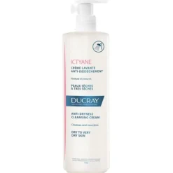 Ducray Ictyane Crema Detergente Pelle Secca Viso e Corpo 400 ml