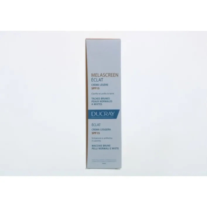 Ducray Melascreen Eclat Crema Ricca SPF 15 Anti-Macchie Brune 40 ml