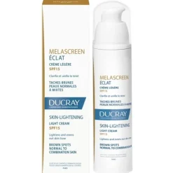 Ducray Melascreen Eclat SPF 15 Crema Leggera Schiarente 40 ml