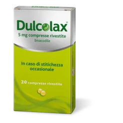 Dulcolax Adulti 5mg Bisacodile Lassativo 20 Compresse
