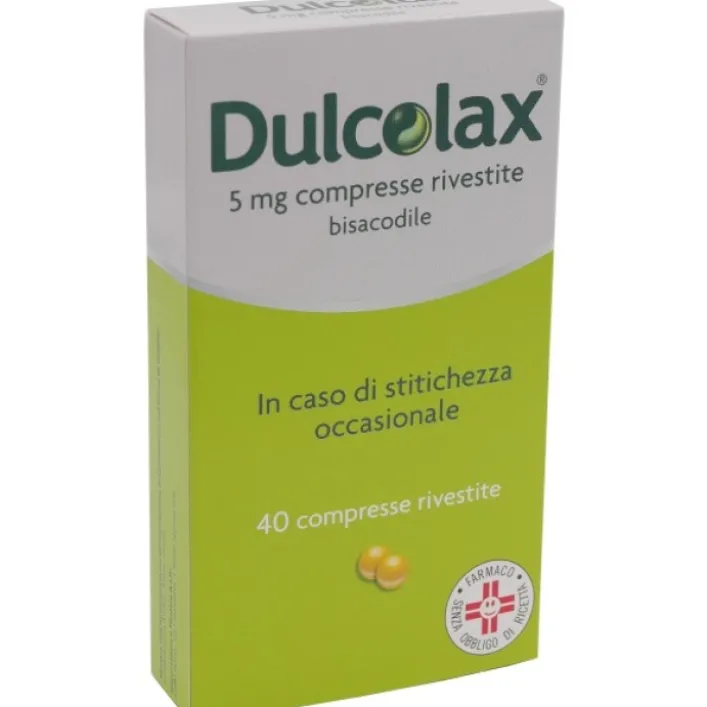 Dulcolax 5 mg 40 compresse per la Stitichezza Occasionale